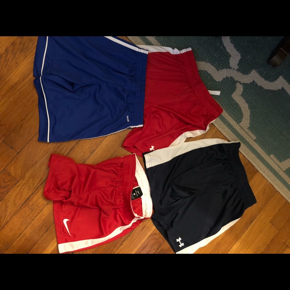 Nike & Adidas shorts. $10 each.